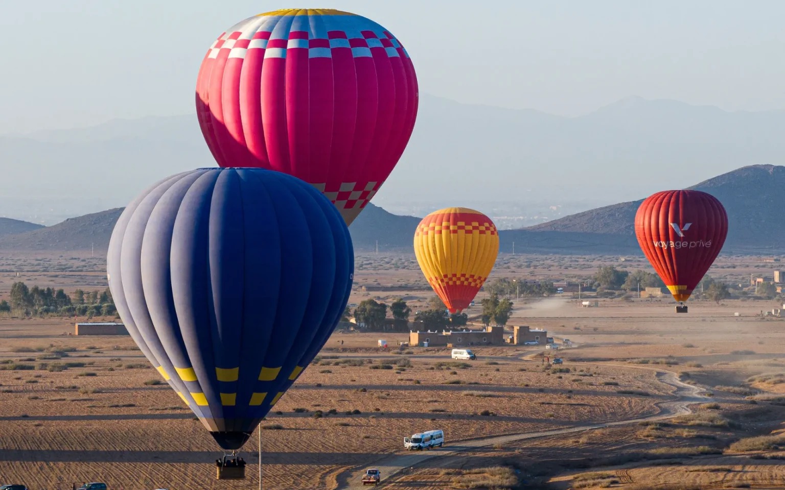 Hot Air Balloon over Marrakech