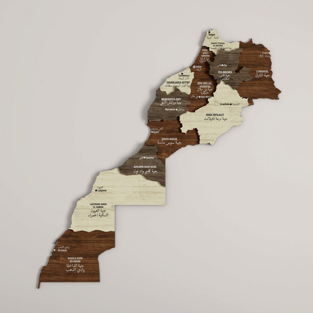 Map of Morocco — every region we cover